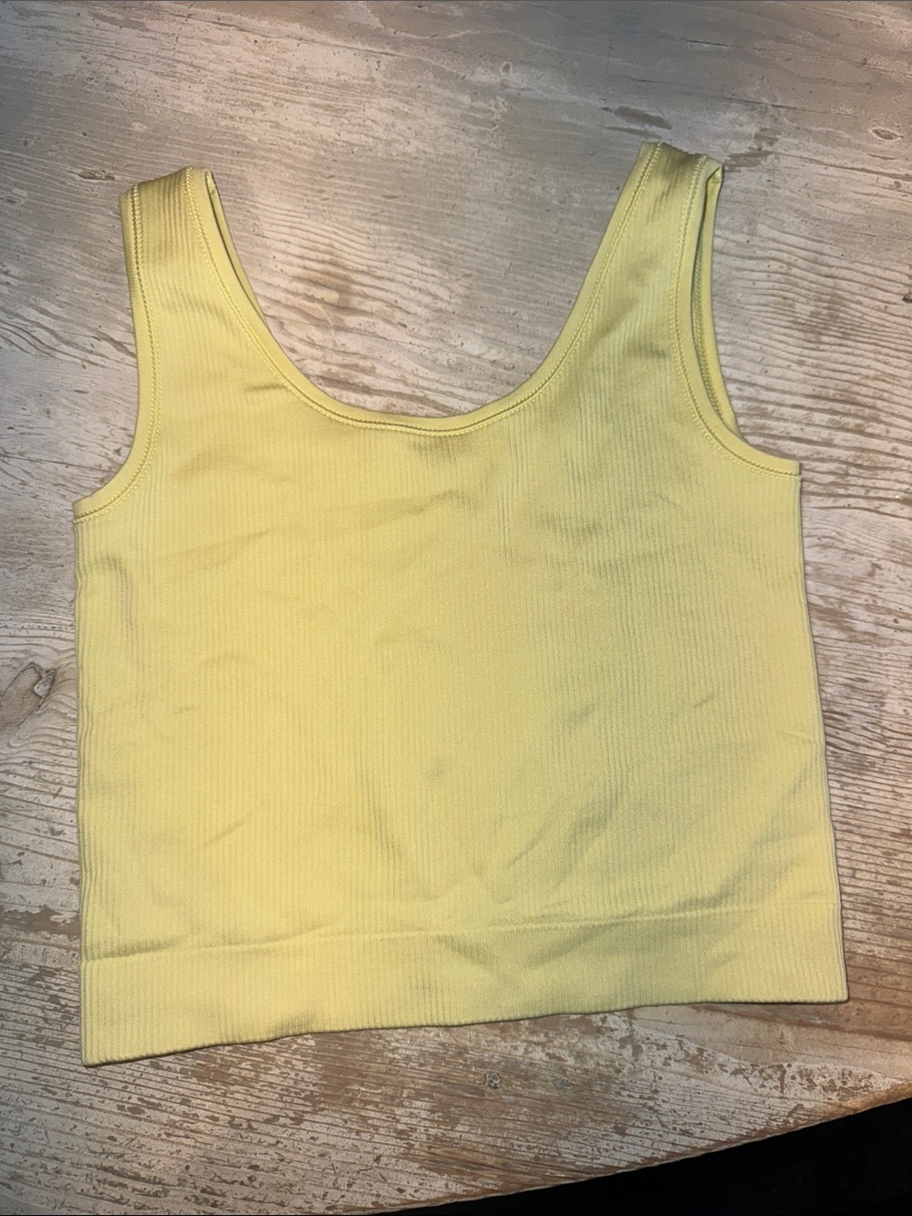 Athleta Girl arise Above Rib Scoop Tank